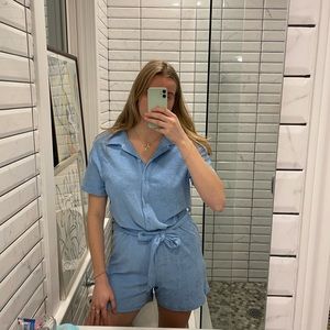 Terrycloth Mango Romper